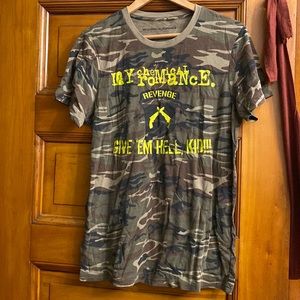 Hot Topic My Chemical Romance Camo Tee